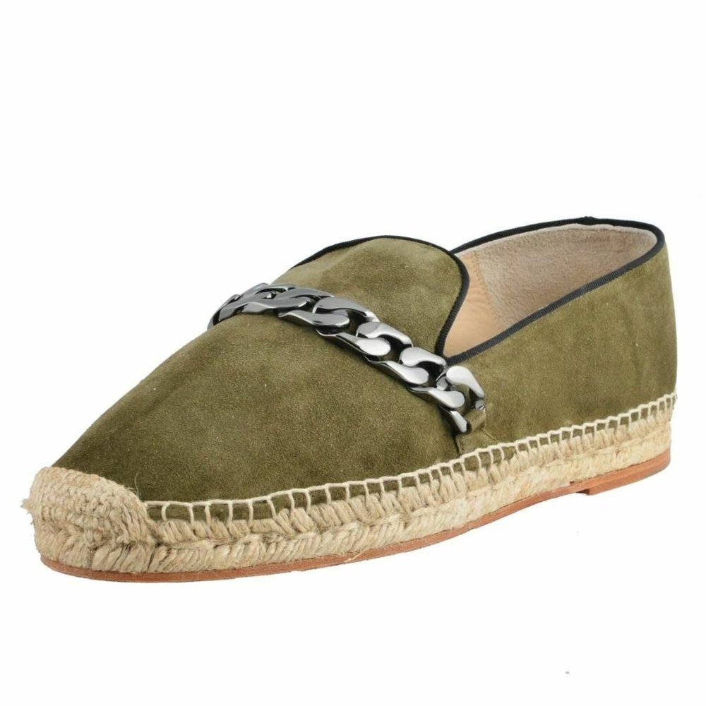 Louis Leeman Men's Suede Olive Moccasins Loafers